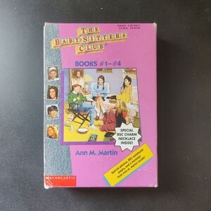 The Baby-sitters Club books 1-4 90's box set